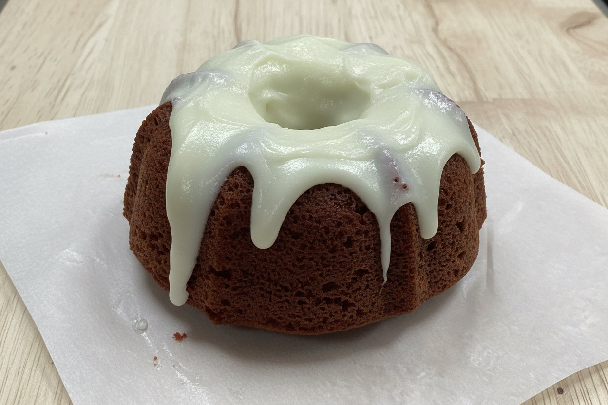 Red Velvet mini Bundt cake